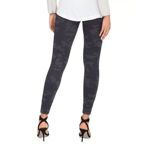 Spanx FL3515 Sz S (2-4) Black Camo Look at Me Now High-Waisted Seamless Leggings - Picture 11 of 11